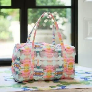 Laura Park | Bags | Laura Park Antigua Smile Weekender Duffle Bag ...